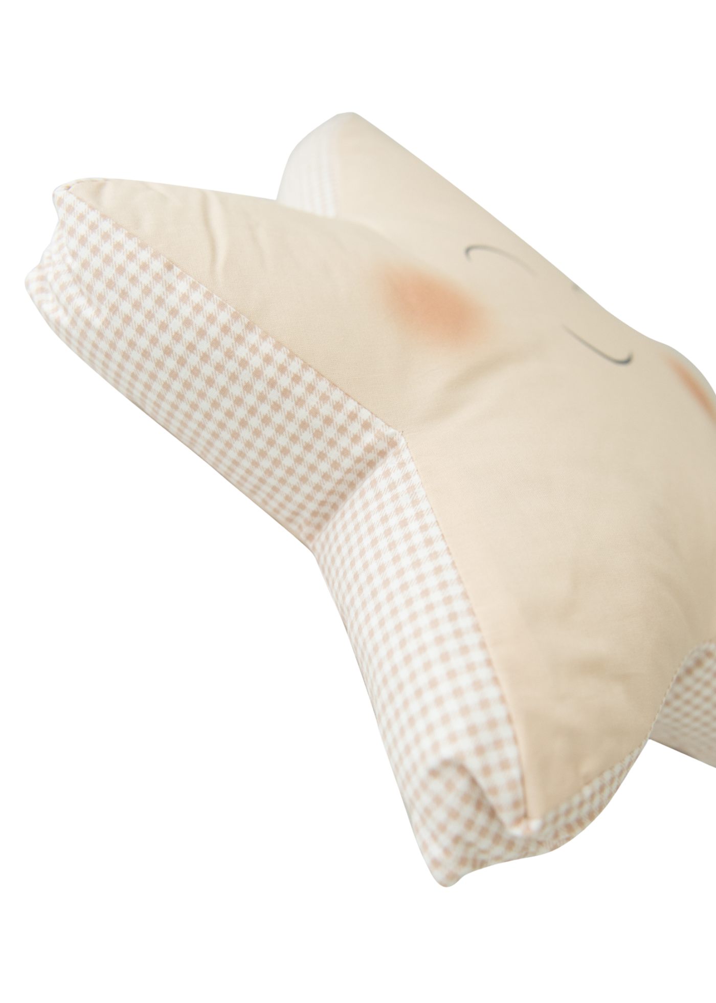 Perna Steluta Bej din Bumbac Organic 41 x 41 cm S08940 Kitikate