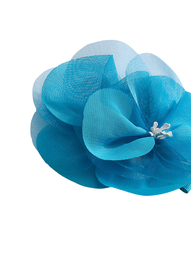 Clama Par cu Floare Turquoise 5441 Abel & Lula