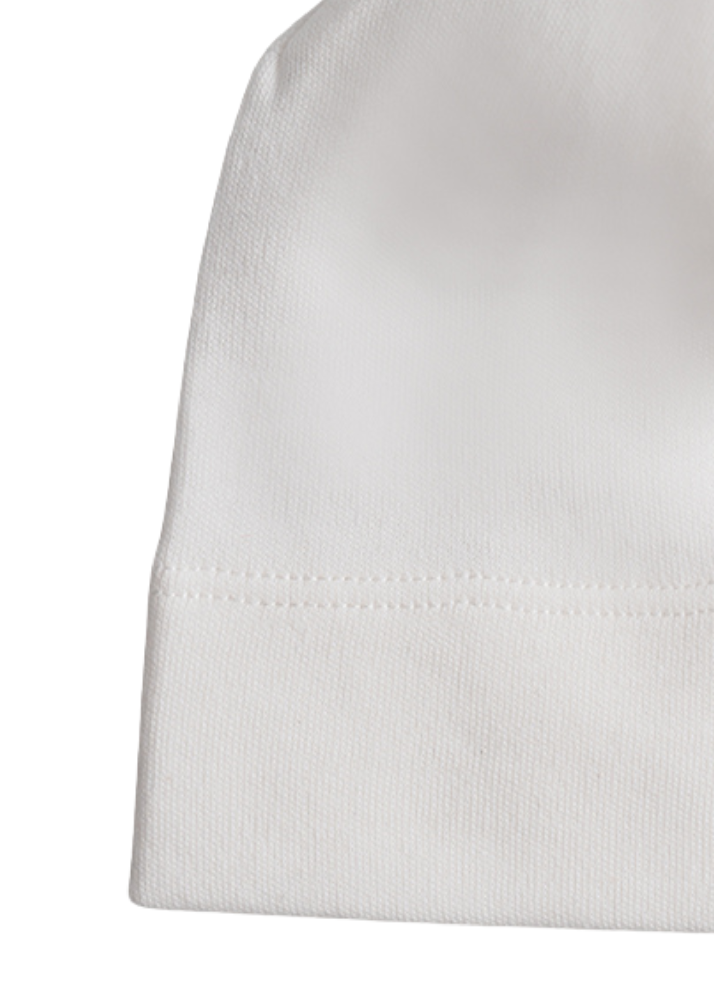 Caciulita Nou-Nascut Crem din Bumbac Organic Fara Siret - MOM-33 Momykeep