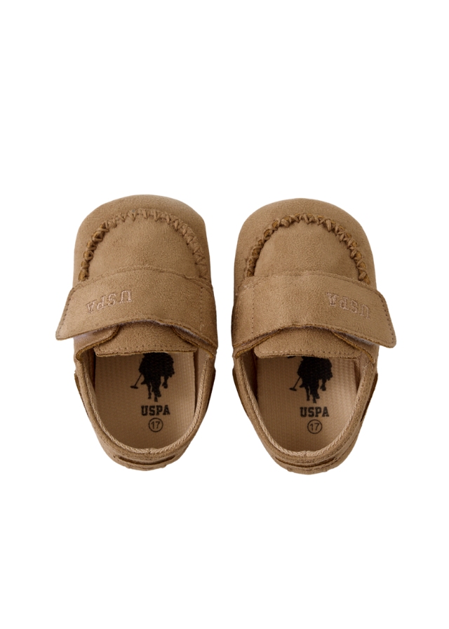 Mocasini Camel cu Velcro USB2166 V1 Us Polo Assn