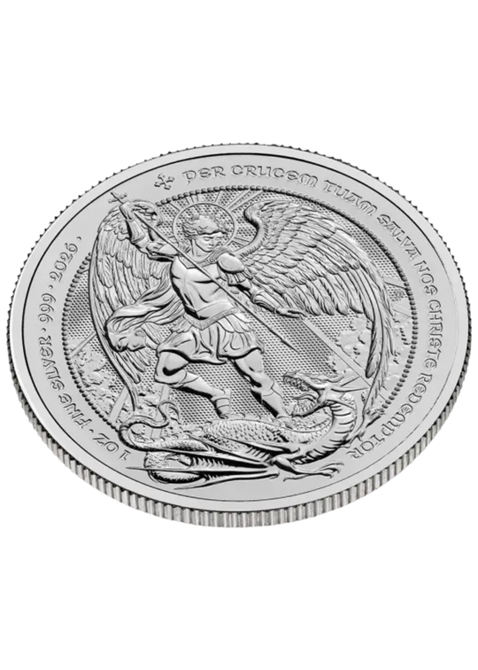 Moneda din Argint 999 The Angel 1 oz 2026, 31,1035 g, 209257 – The Royal Mint