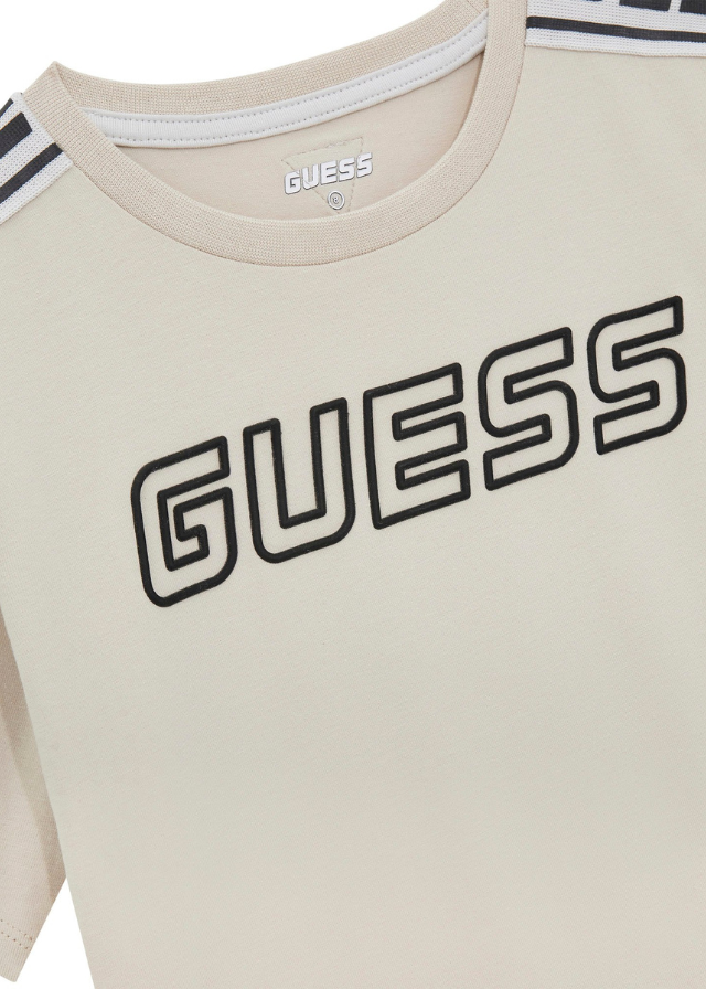 Tricou Crem cu Maneca Scurta L4YI50 J1314 G9D0 Guess