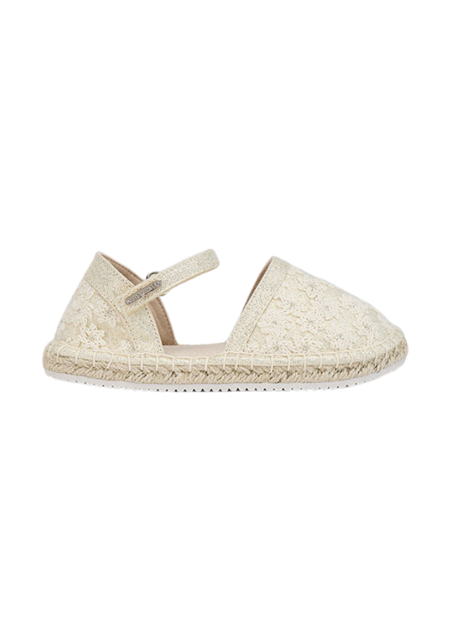 Espadrile Bej Aurii din Panza 43644 Mayoral