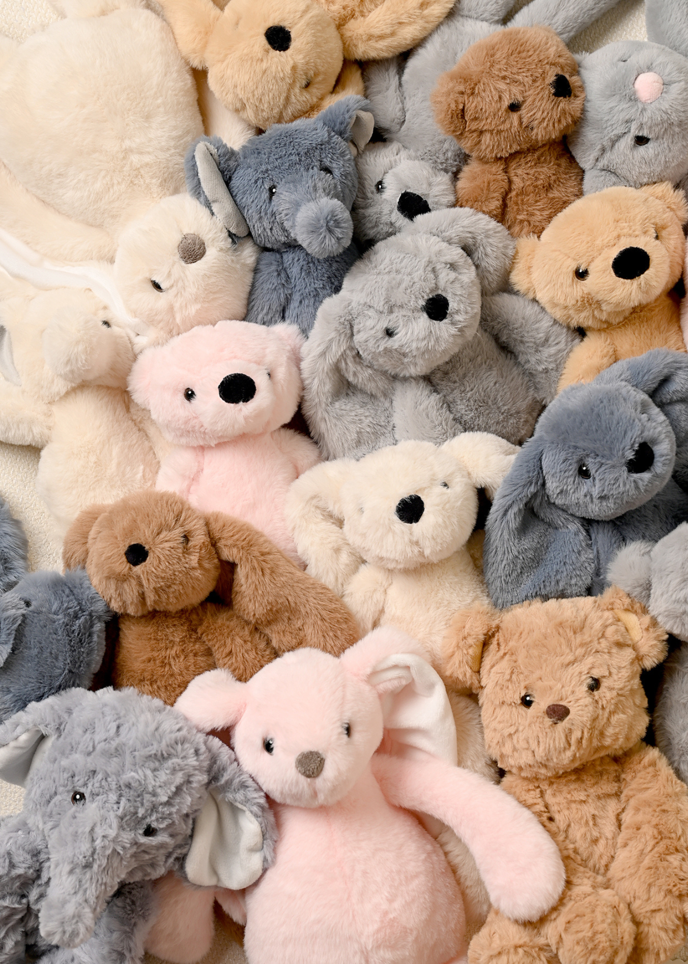 Ursulet din Plus Gri STE 35 cm SOF110 Softies