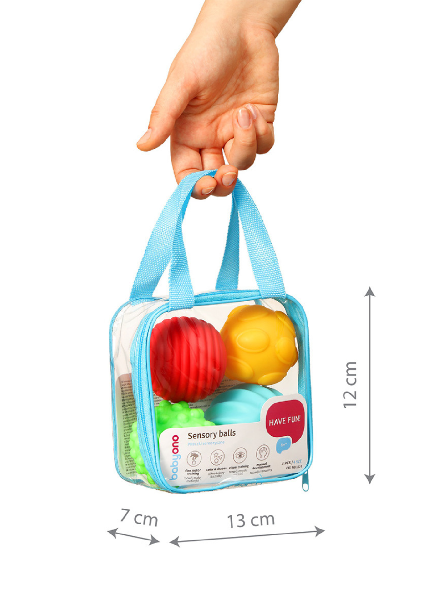 Minge Senzoriala Set 4 Buc 1529 BabyOno