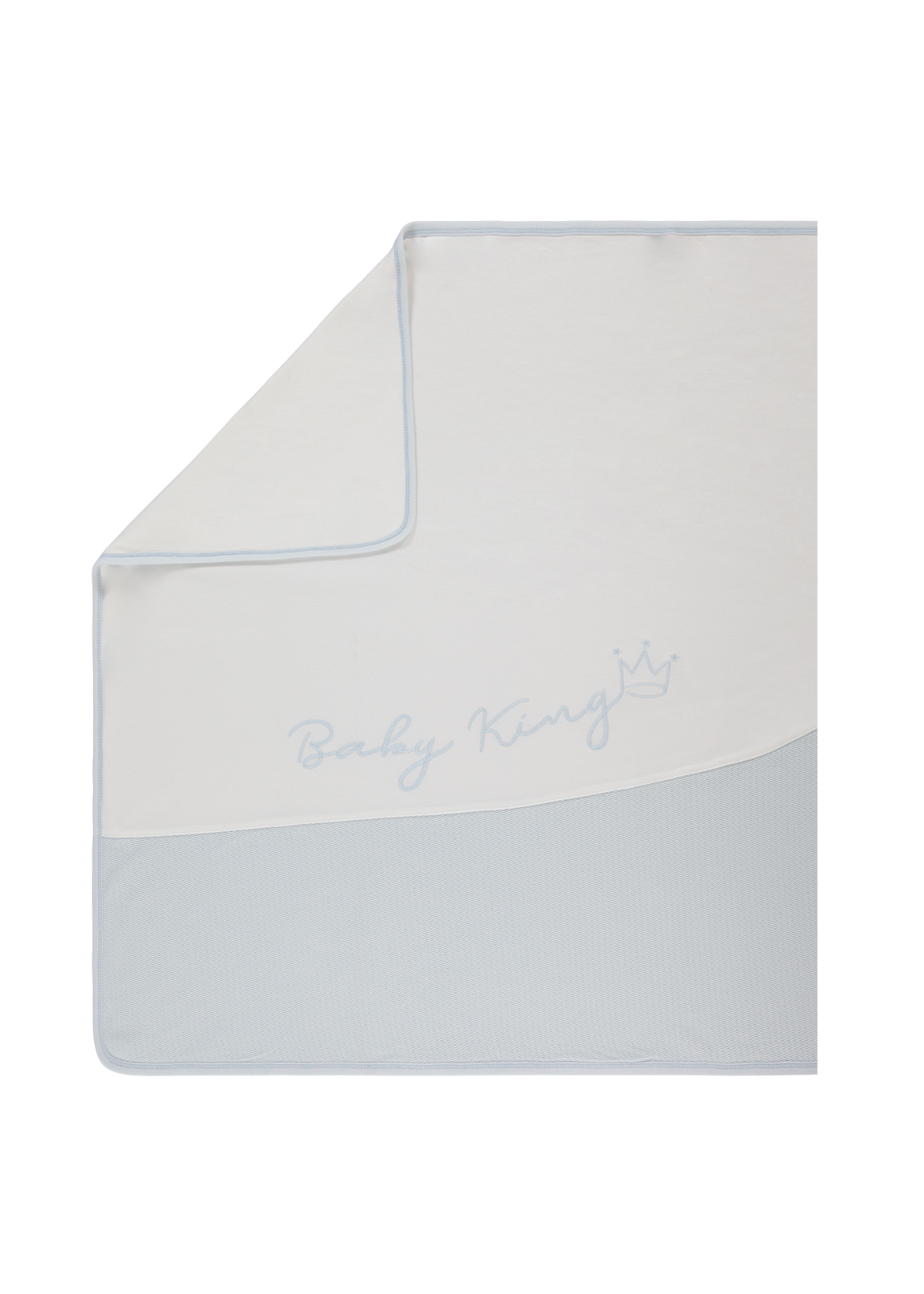 Set 20 Piese Maternitate Crem cu Bleu Baby King Z1058 Bebetto