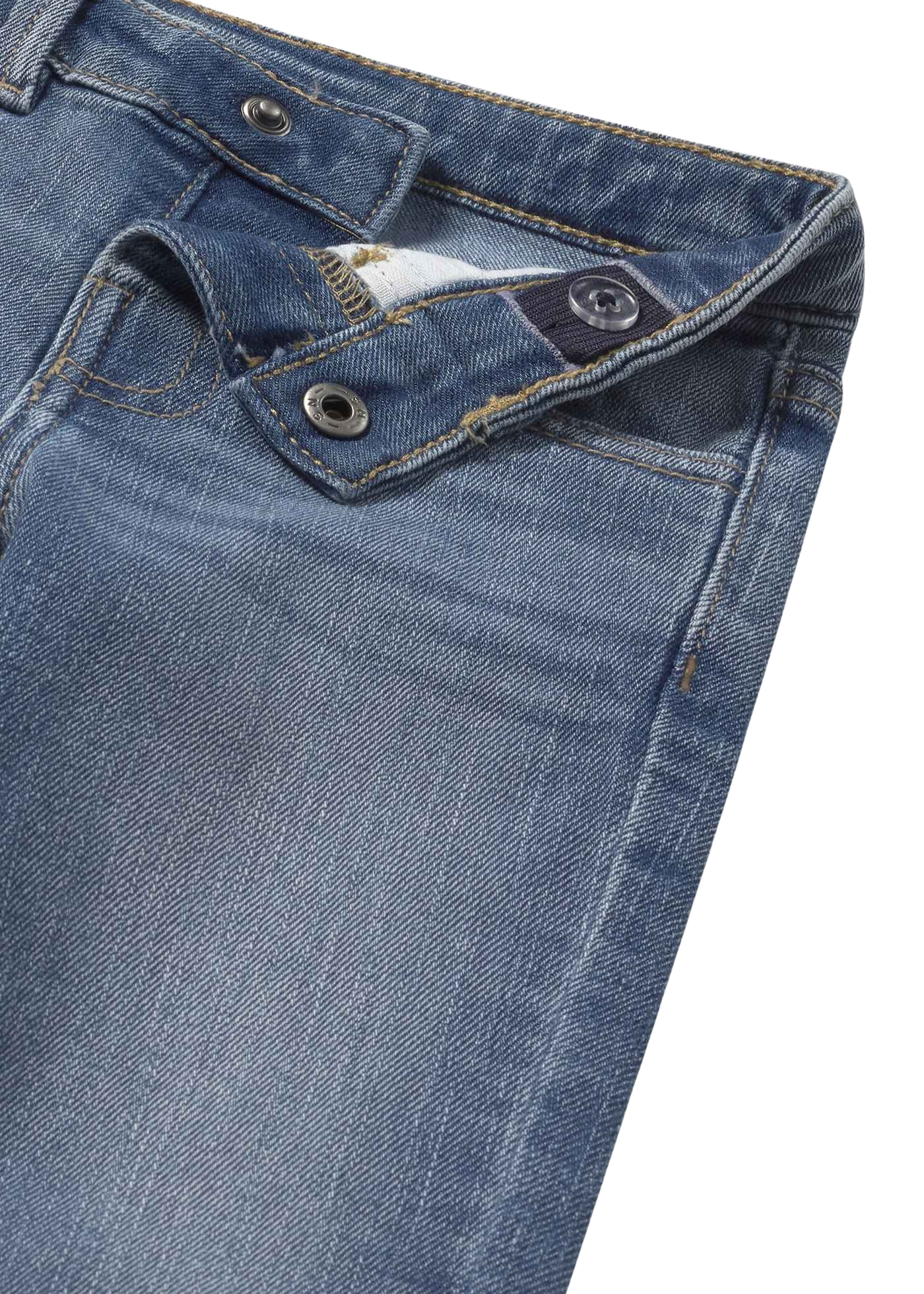 Pantaloni Lungi Denim Slim Fit Albastru Mediu 510 Mayoral