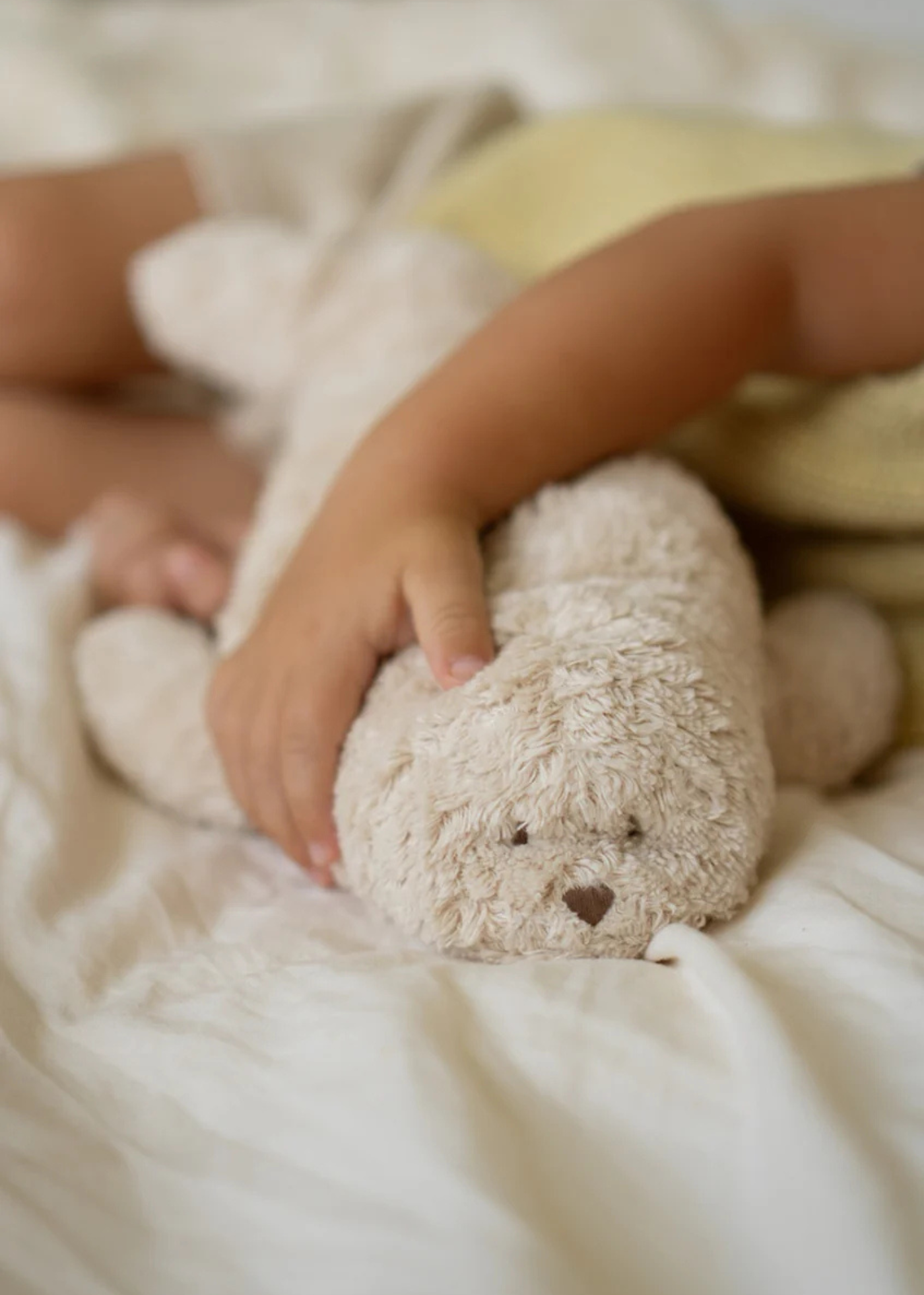 Foca Bumbac Organic Jucarie cu Lampa de Veghe Incorporata Bej – SEAL SAND Moonie