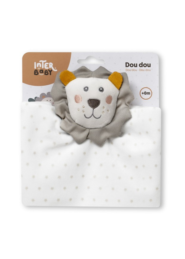 Jucarie Batista Leon Gri LEO02 Interbaby