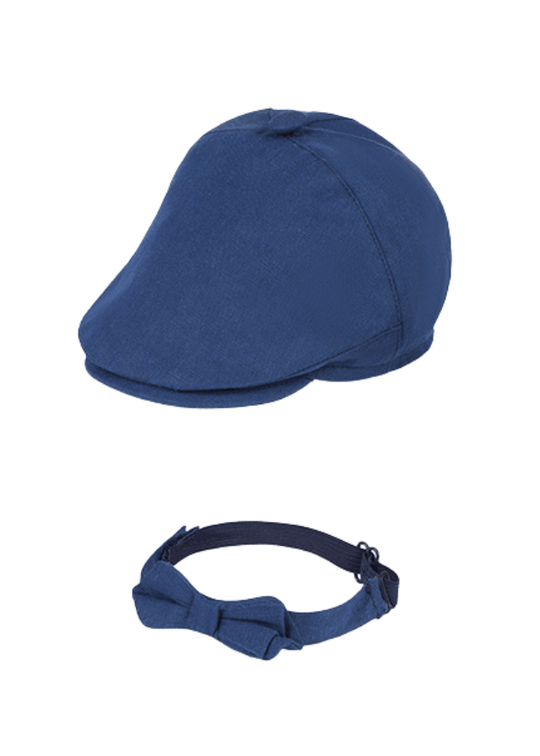 Navy Blue Beret and Bow Tie Set 9719 Mayoral