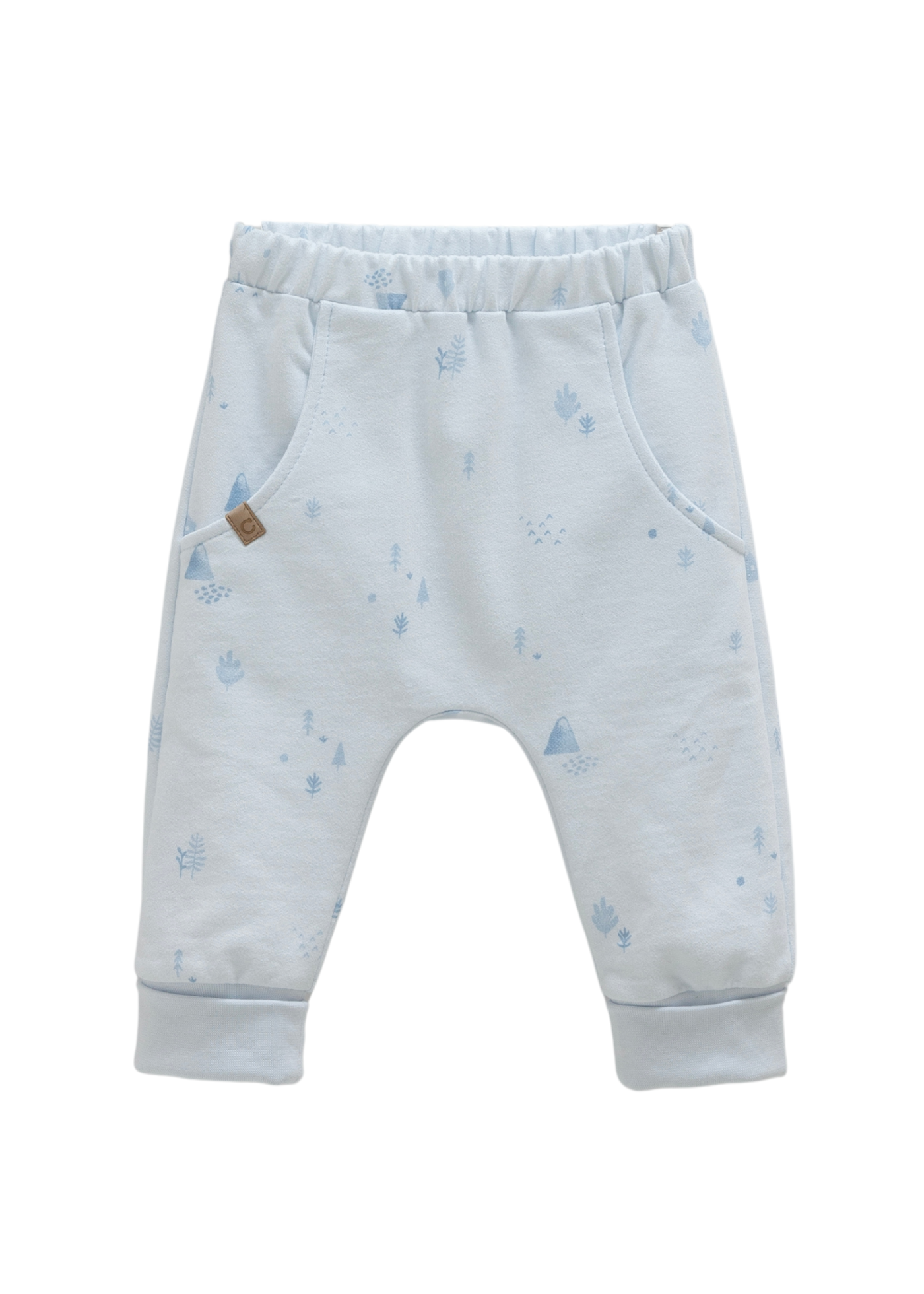 Trening 2 Piese Bluza cu Fermoar si Pantaloni Lungi Bleu TKE2045 Mell Sweet Baby