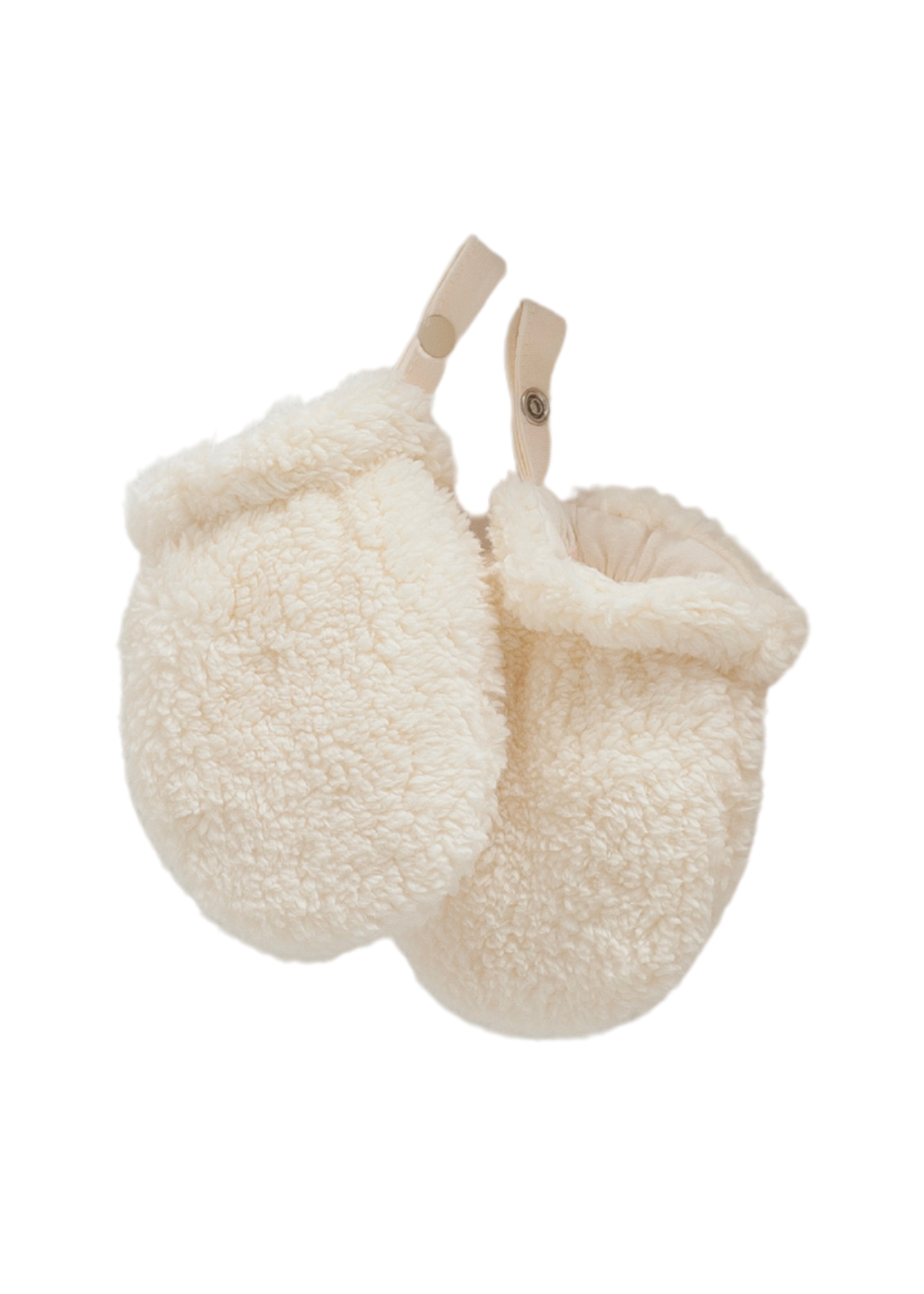 Combinezon Crem din Plus cu Gluga si Iepuras la Fermoar TE2117 Mell Sweet Baby