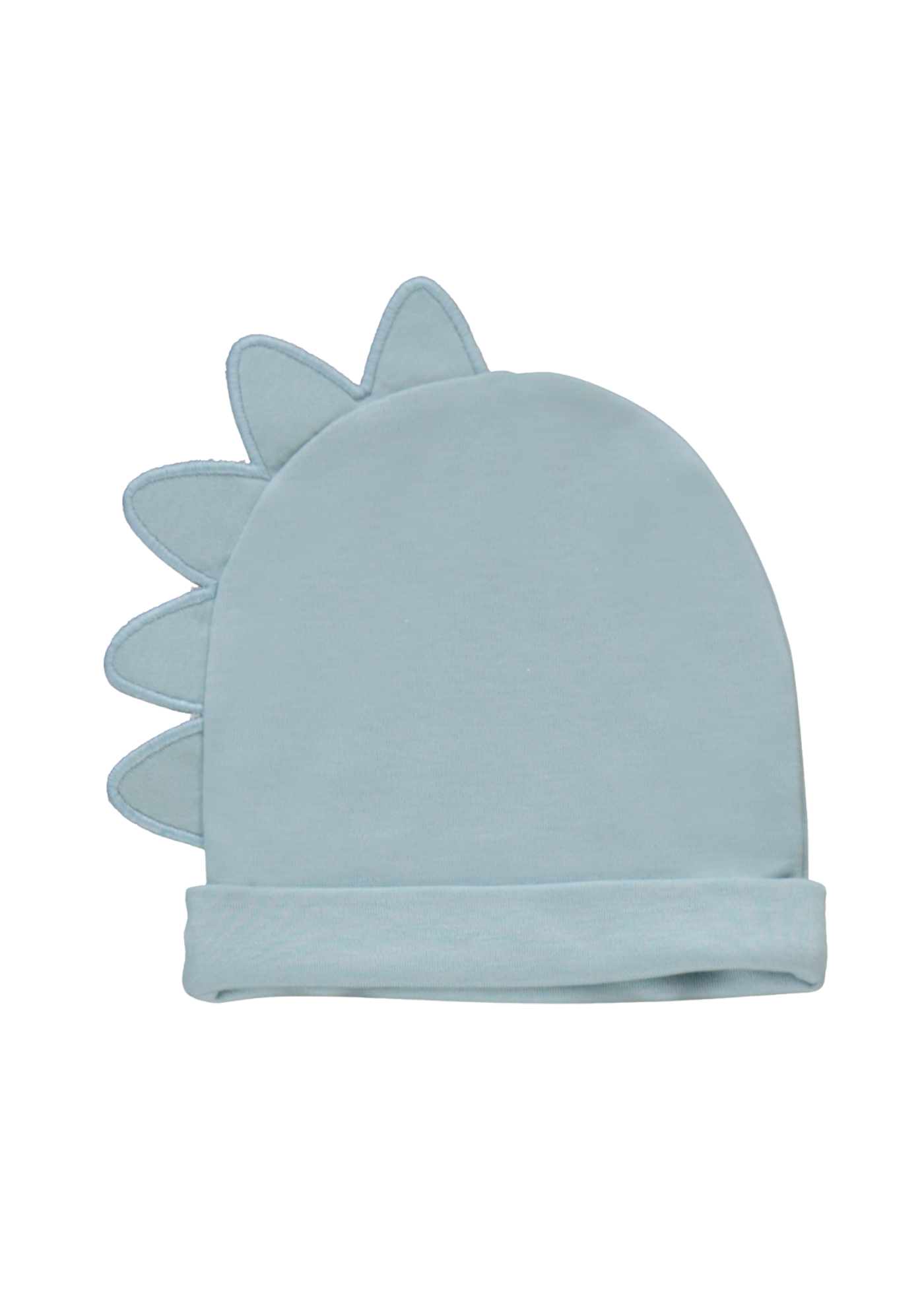 Set 3 Piese Crem cu Dinozauri Salopeta Lunga Body cu Maneca Scurta si Fes Z1042 Bebetto