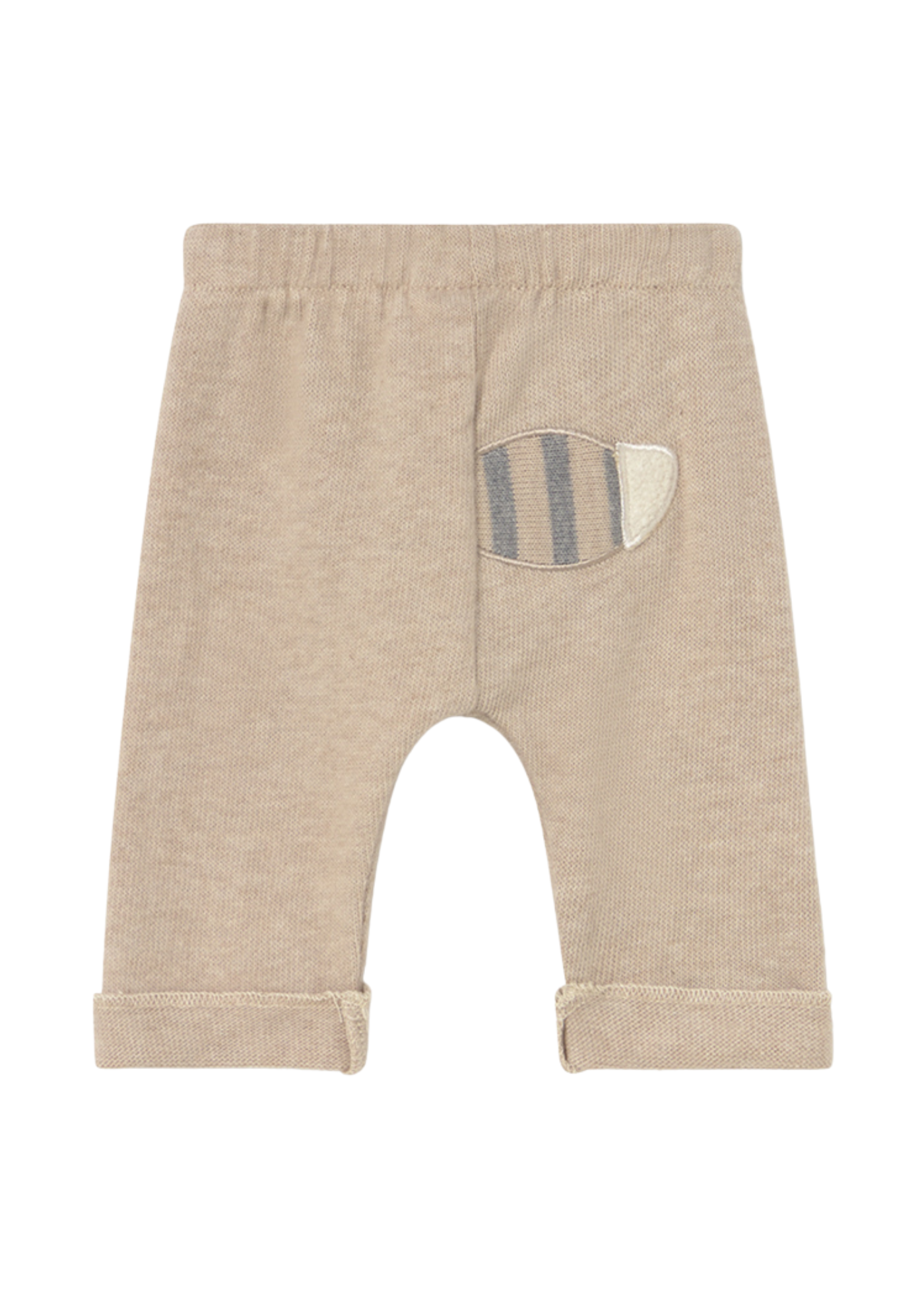 Trening 3 Piese Bej cu Gri Bluza Crem cu Lup 2625 Mayoral