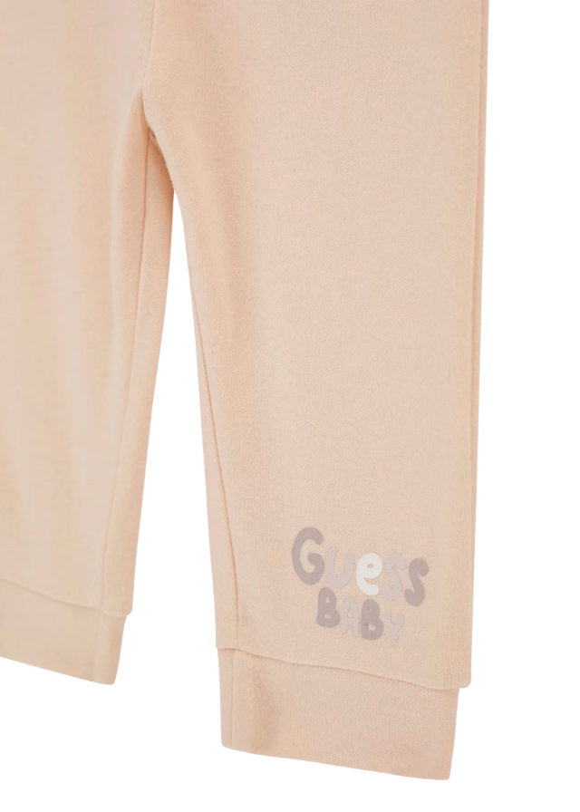 Set 5 Piese Bej 2 Body Pantaloni Baveta si Sosete H5RW03 KA6W0 G1ET Guess