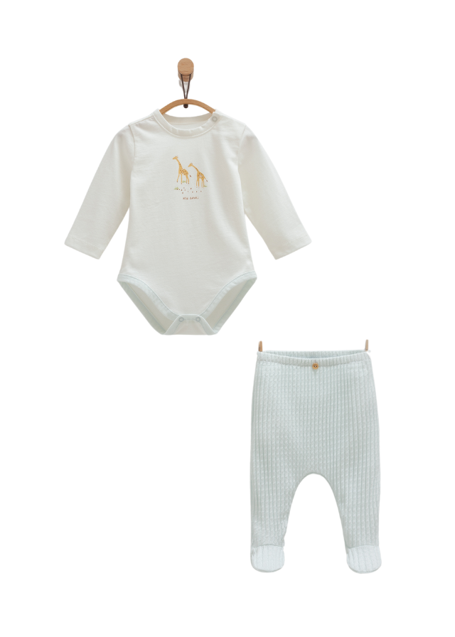 Set 4 Piese Bleu Safari Time ZE1361 Mell Sweet Baby