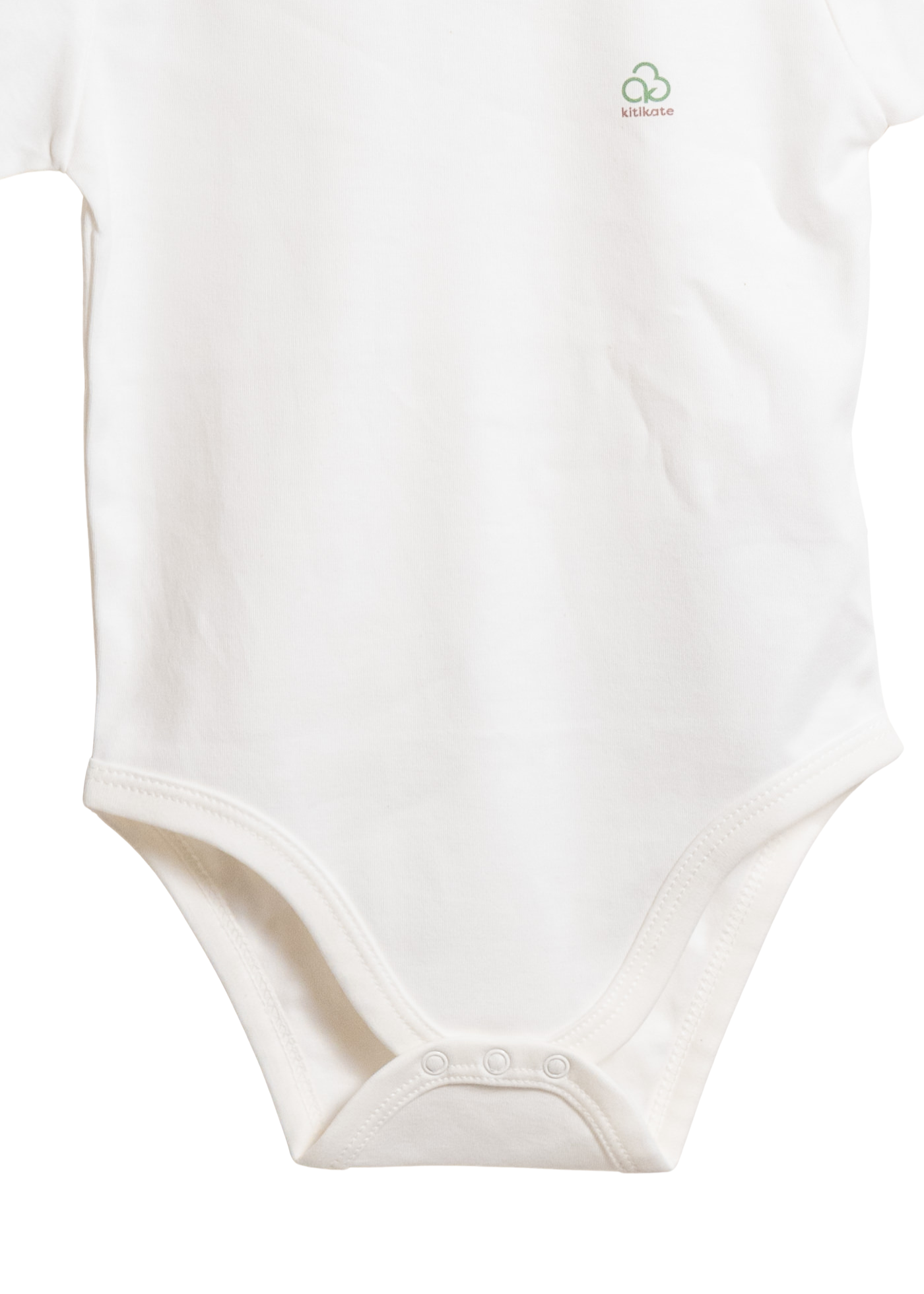 Body Maneca Scurta Crem Bumbac Organic S58600 Kitikate