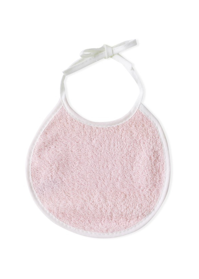 Prosop cu Capison 100x100 cm si Bavetica Alb-Bleu cu Elefantel 01247-11 Interbaby