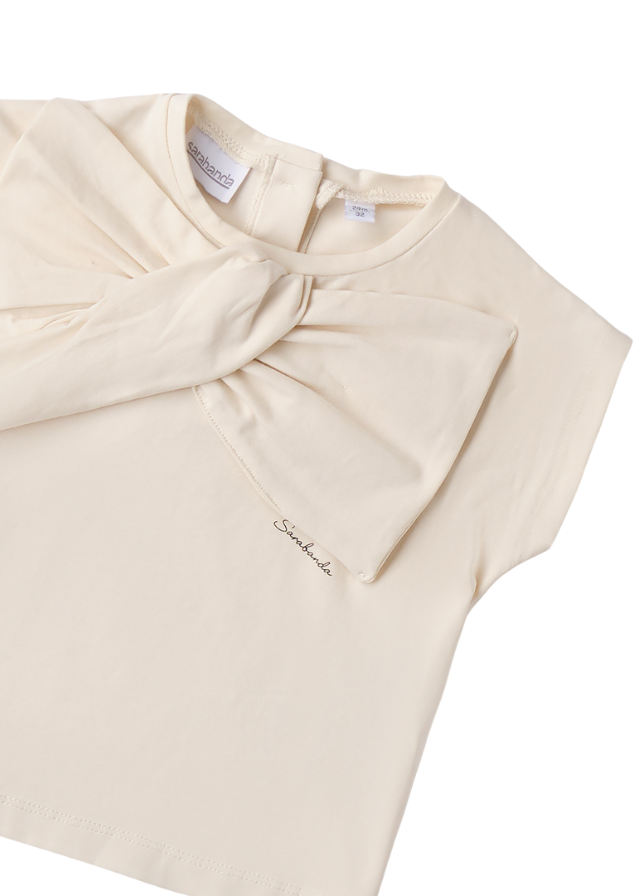 Tricou Bej cu Funda pe Bust 0.B314/00 col 0133 Sarabanda
