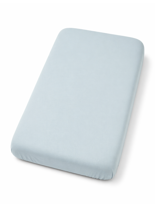 Blue Large Organic Cotton Sheet 70 x 140 cm S09015 Kitikate