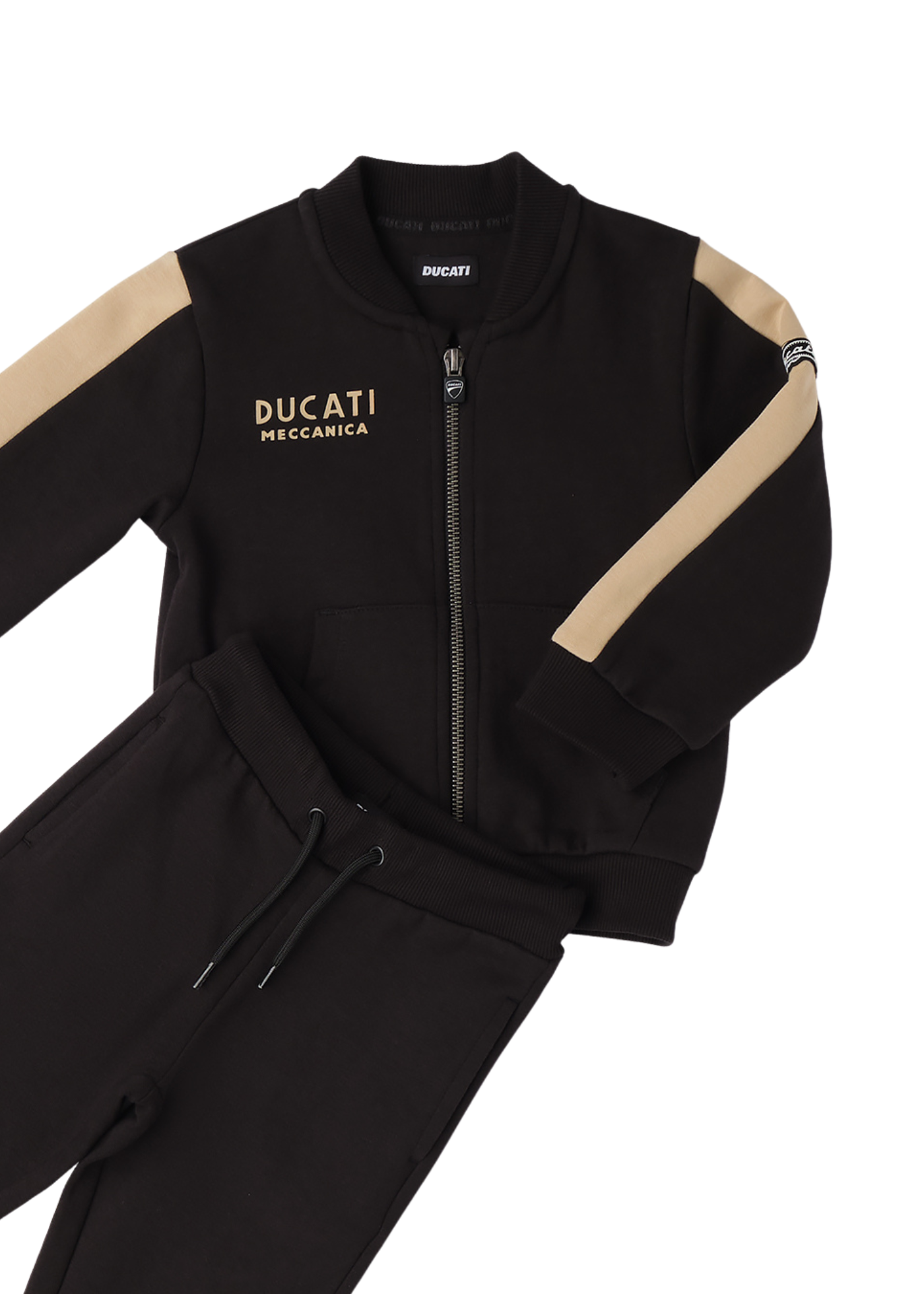 Trening 2 Piese Negru Hanorac si Pantaloni Lungi G.F602/00 Ducati