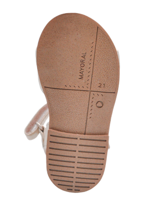Sandale Roz Auriu cu Barete 41630 Mayoral