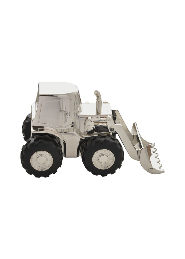 Pusculita Argintata in Forma de Excavator CG202 Bambino by Juliana