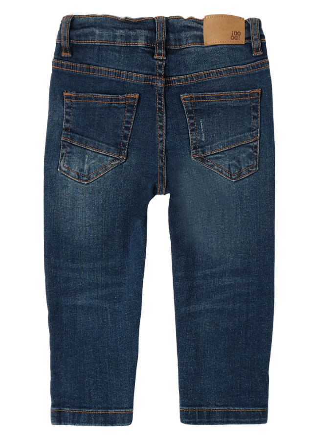 Pantaloni Lungi Denim Albastru Mediu 4.A502.00 iDO