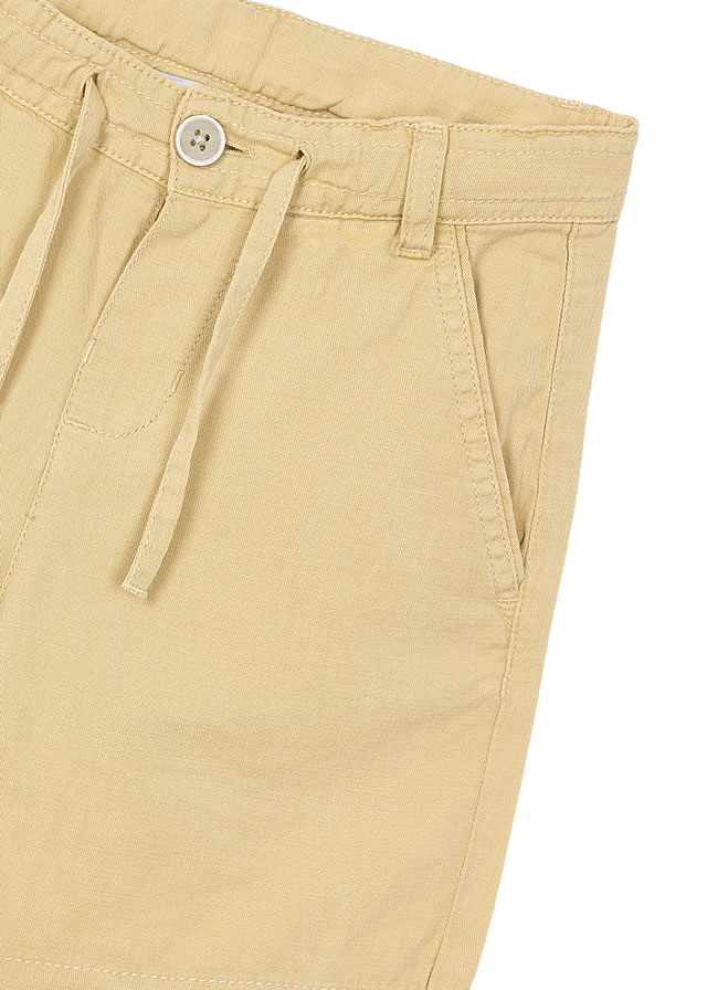 Pantaloni Scurti Bej cu Siret 3226 Mayoral