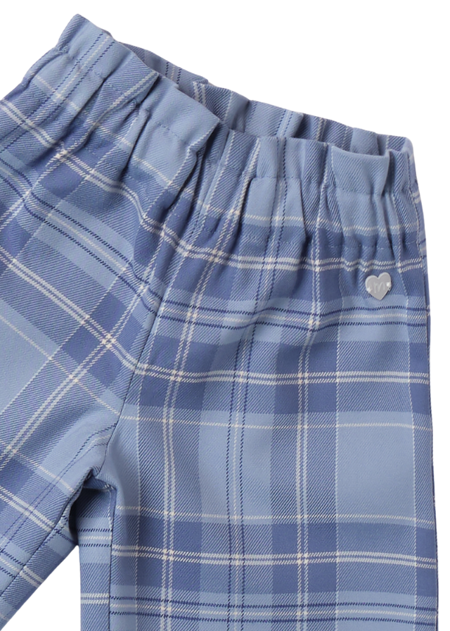 Pantaloni Lungi Evazati Carouri Bleu 3A725.00 Minibanda