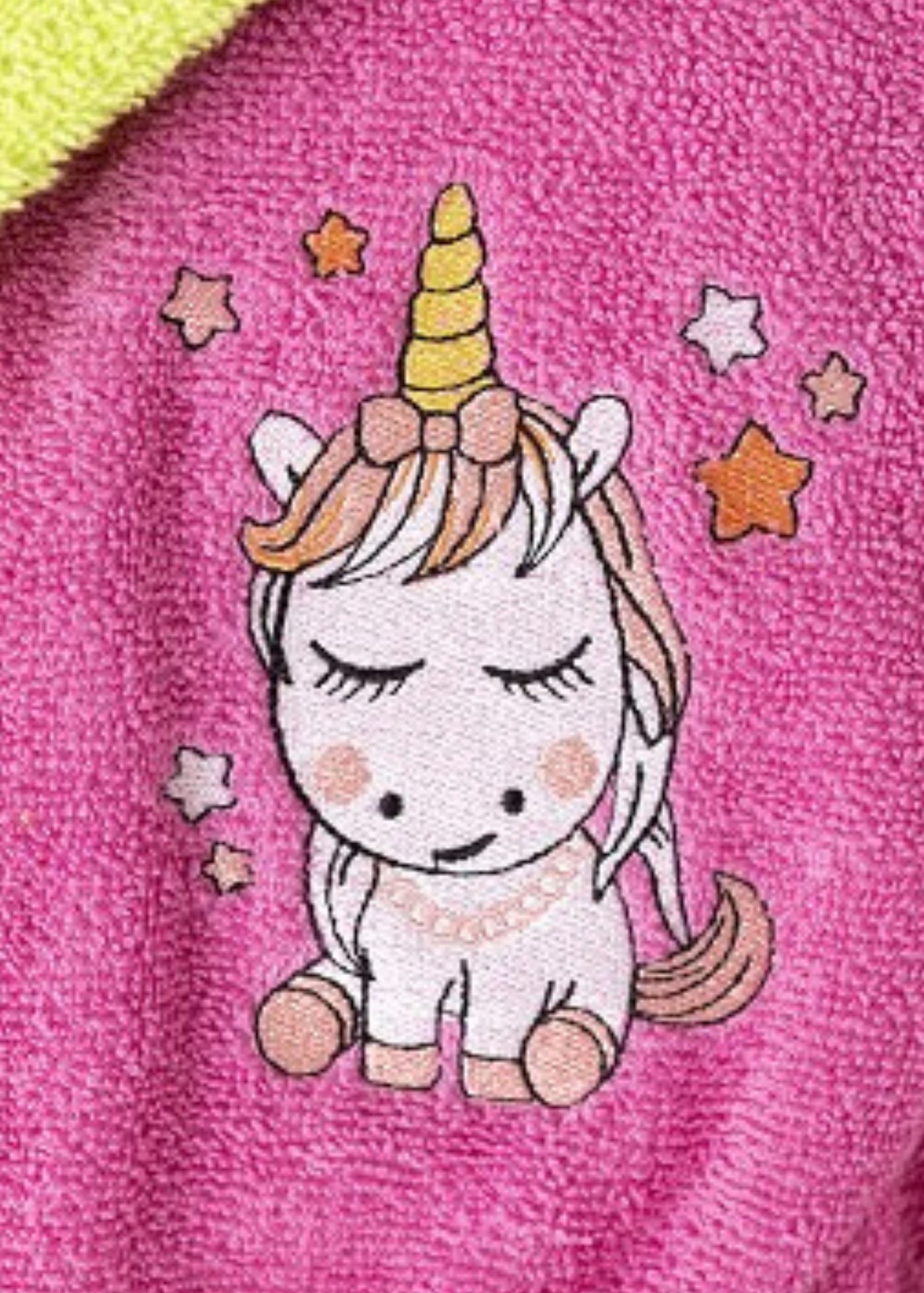 Halat de Baie Fuchsia cu Fetita 2-4 ani 00515C-T2-4-28 – Interbaby