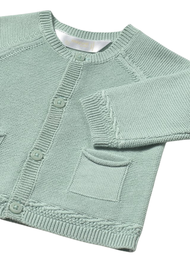 Cardigan Verde Tricotat cu Nasturi 1393 Mayoral