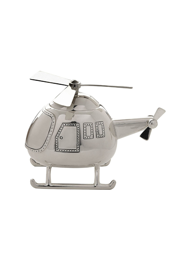 Pusculita Argintata Elicopter 208L Bambino by Juliana