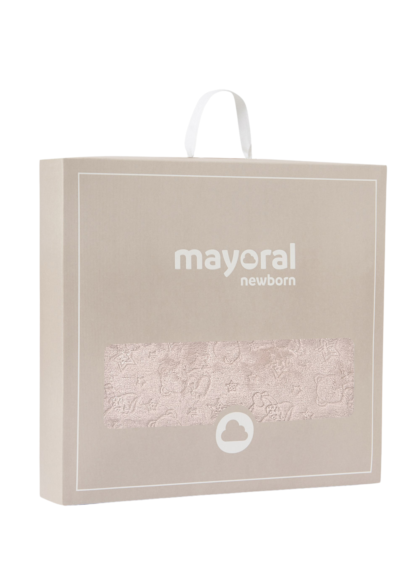 Set Cadou Patura Pufoasa si Jucarie Crem 9957 Mayoral