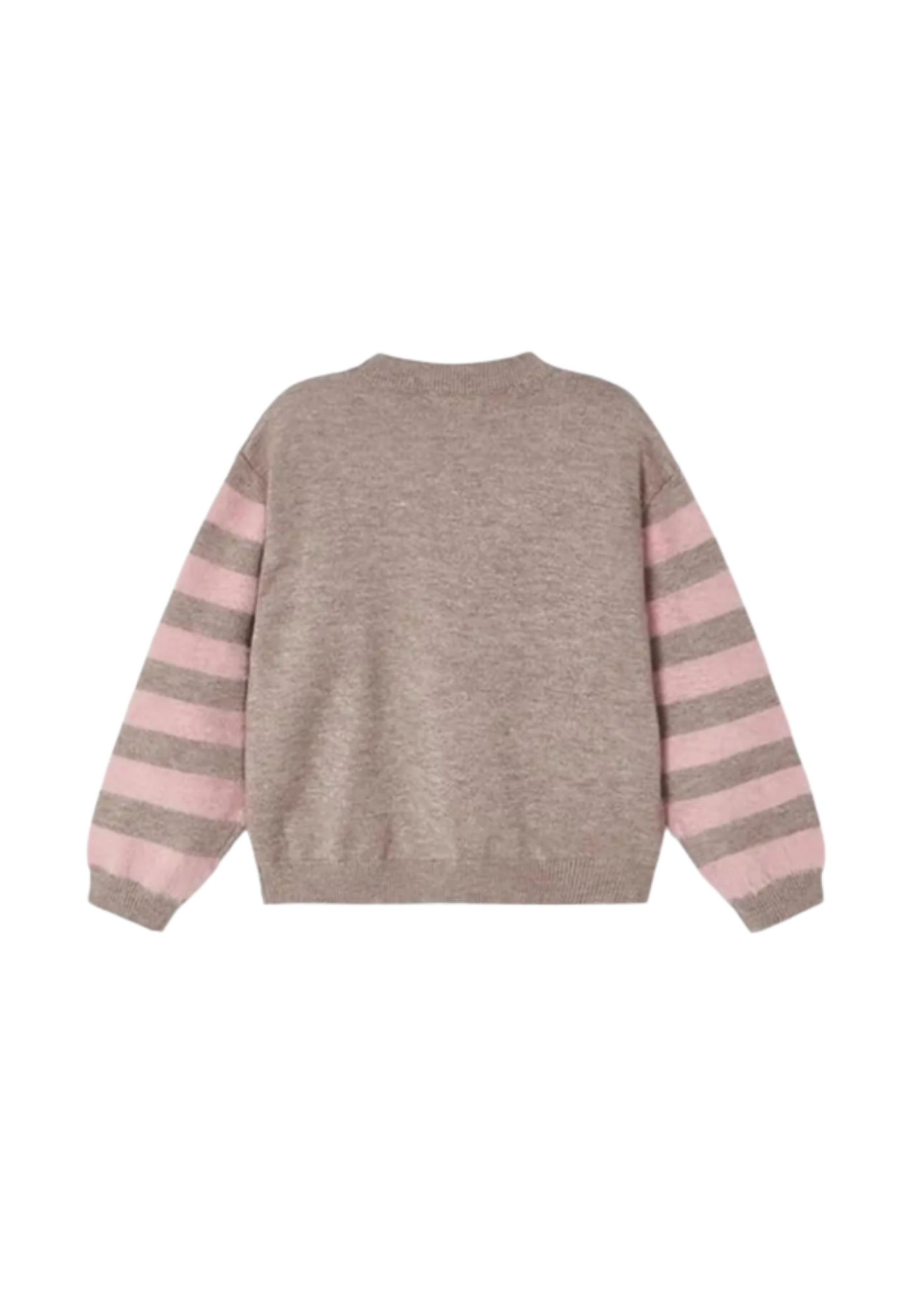 Pulover Bej cu Flori Roz 4306 Mayoral