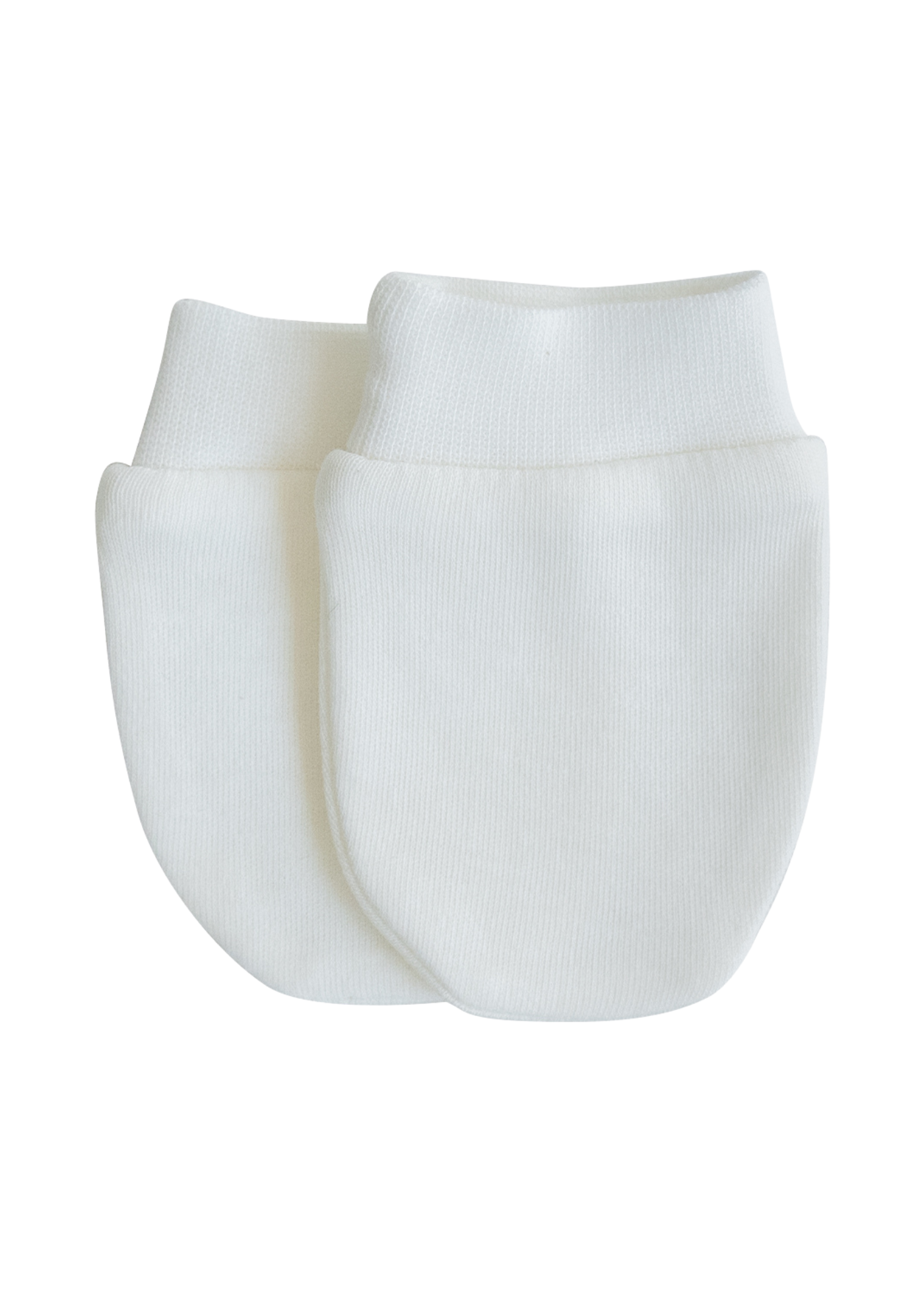 Set 2 Perechi de Manusi Crem cu Bleu Bumbac Organic S36141 Kitikate