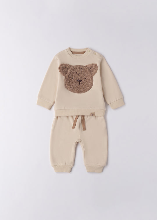 Trening 2 Piese Baietei Bej Urs 4.F014/00 iDO