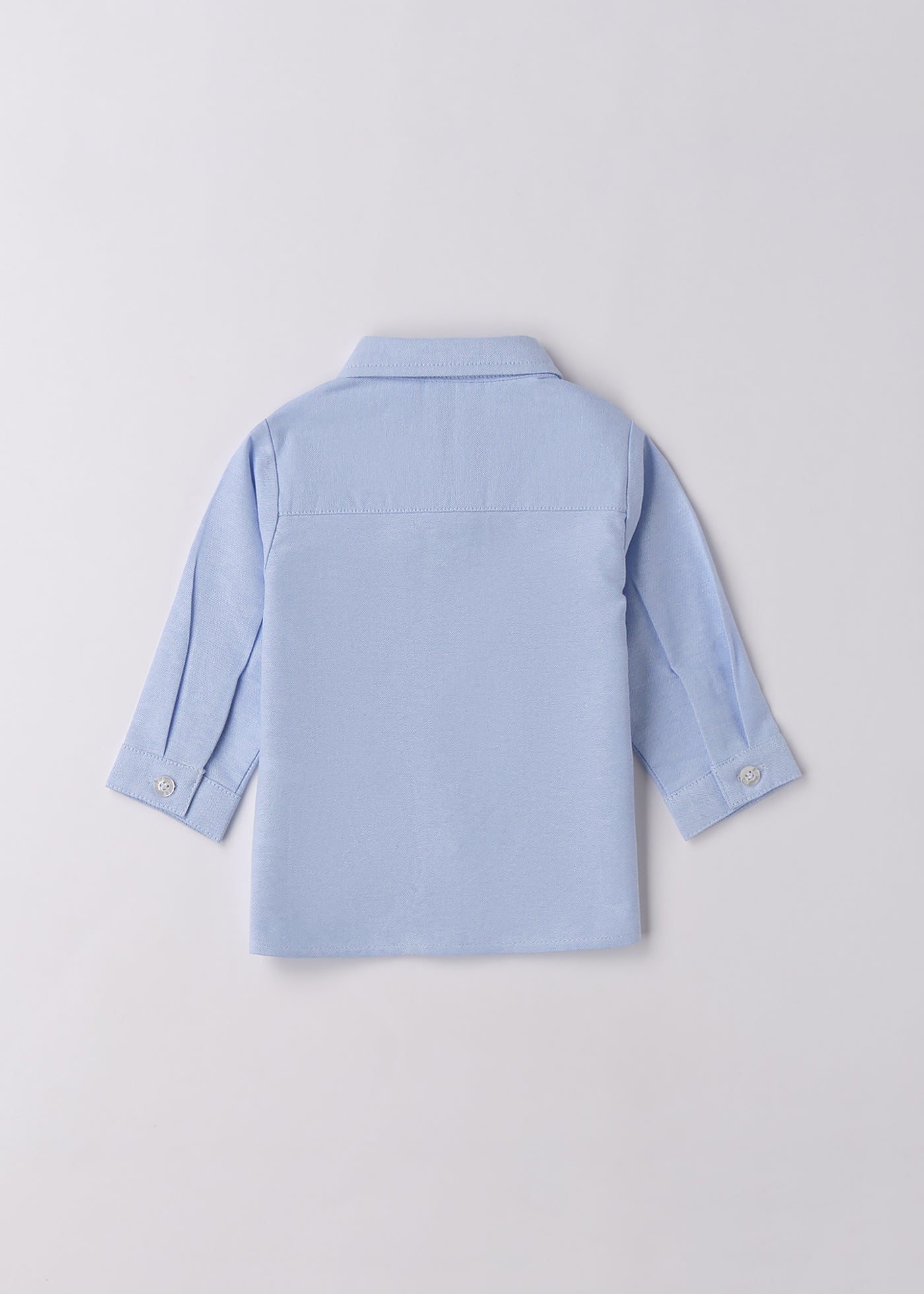 Camasa bleu baietei cu maneca lunga art 4.F038/00 iDO