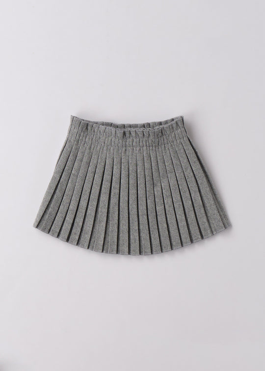 Fusta Fetite Plisata Gri 4.F106/00 iDO