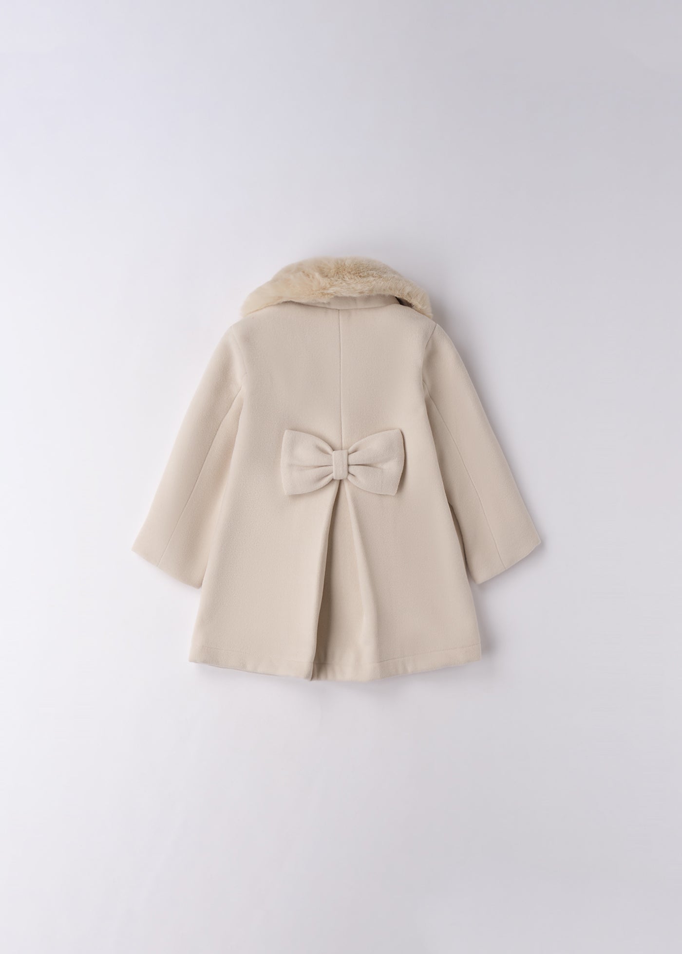 Palton Fete Crem Stofa Guler Blanita 4.F273/00 iDO