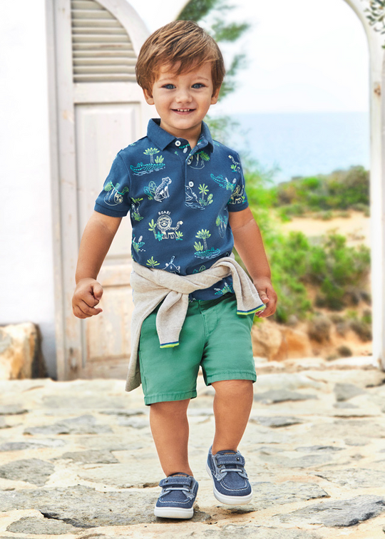 Green Shorts for Boys 207 Mayoral