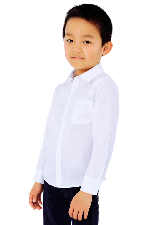 Mayoral White Long Sleeve Shirt 140