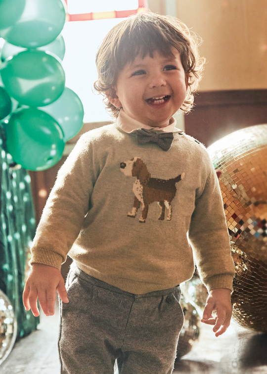 Pulover Bej cu Catel 2343 Mayoral