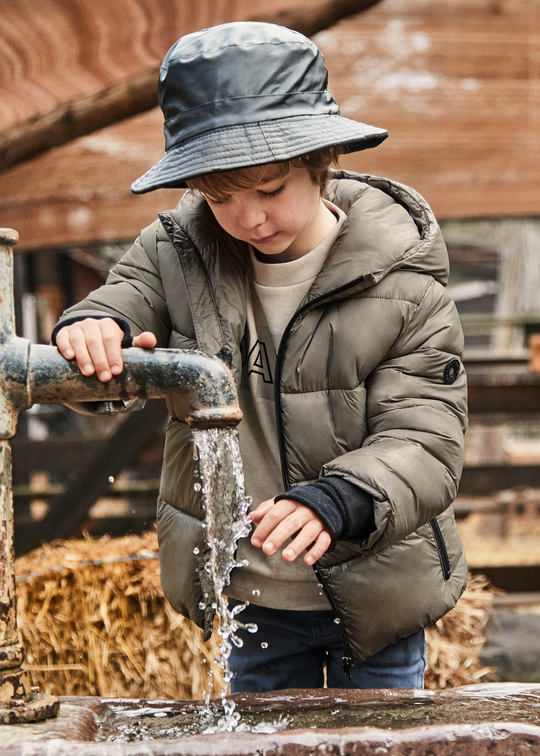 Geaca din Fas Matlasata Verde 4416 Mayoral