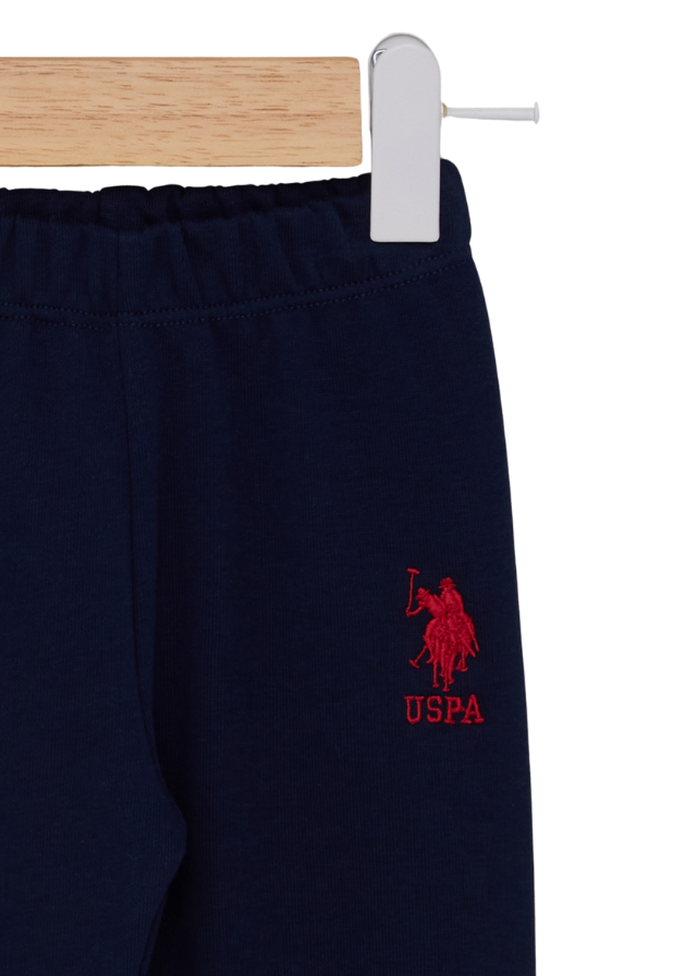 Trening 3 Piese Bleumarin cu Rosu USB2082 V1 Us Polo Assn