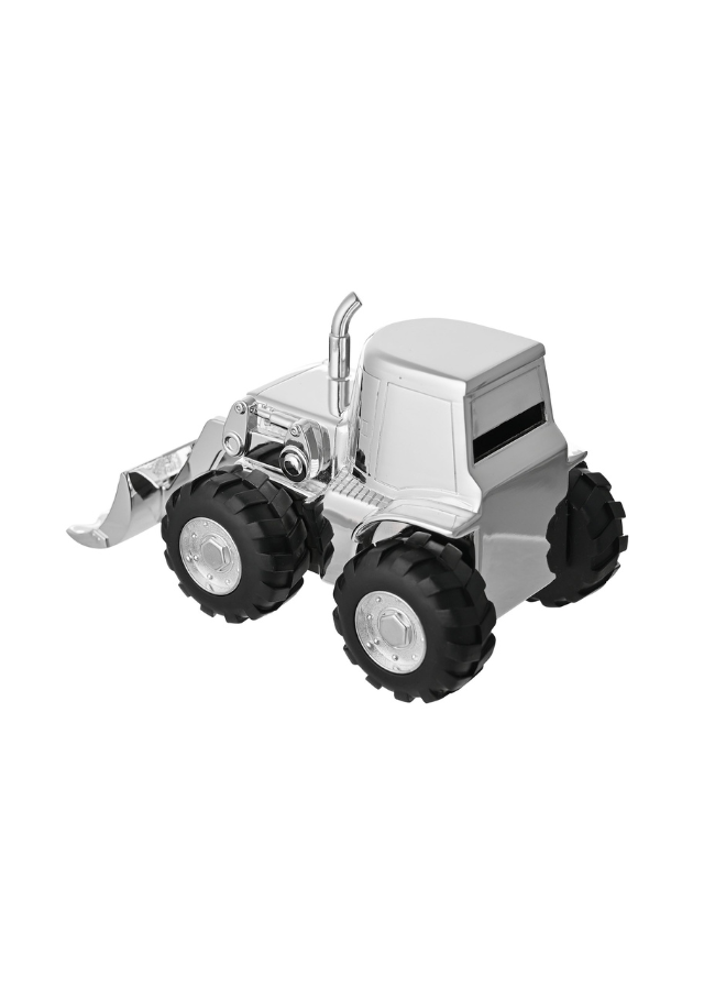 Pusculita Argintata in Forma de Excavator CG202 Bambino by Juliana