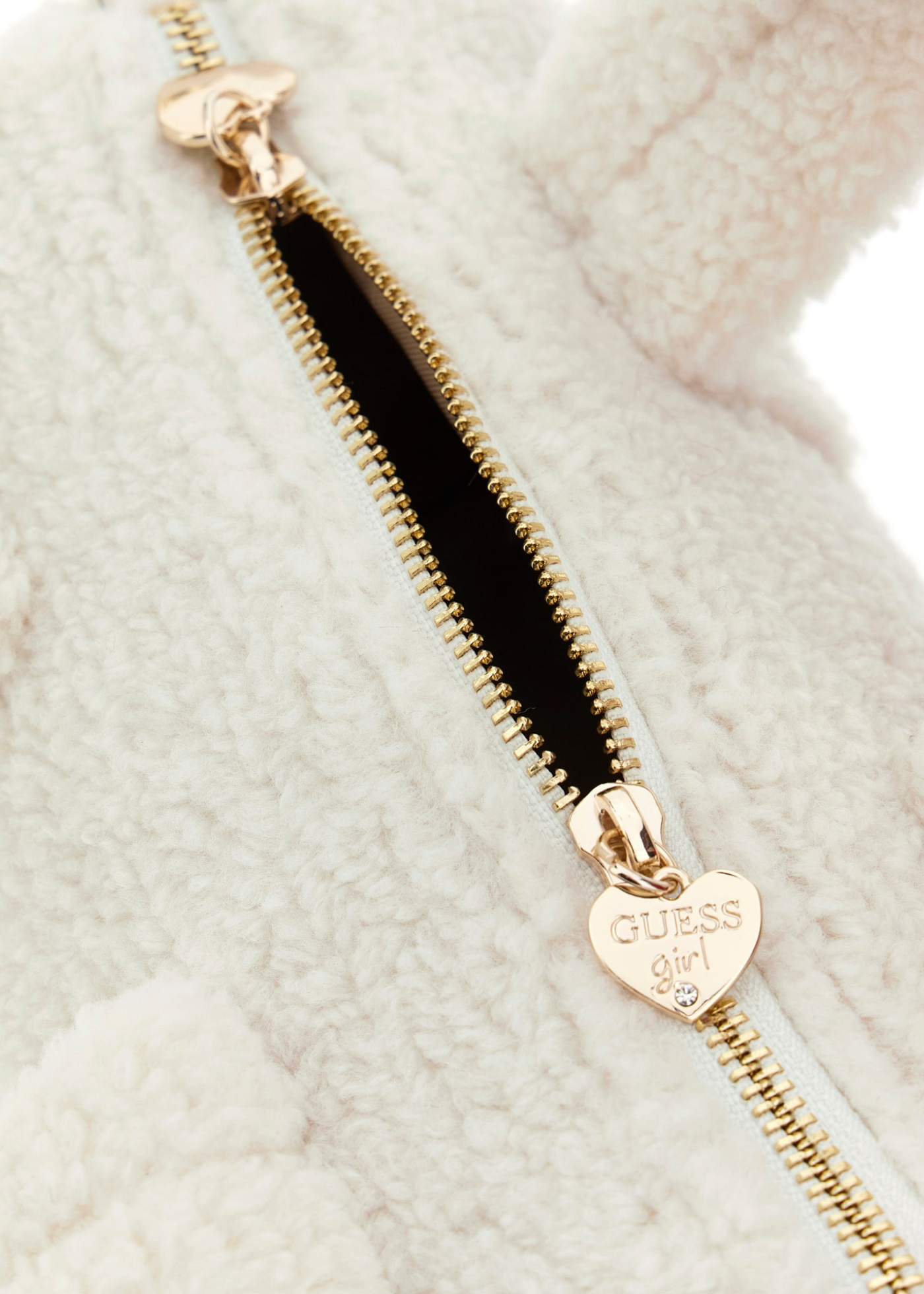 Geanta din Blana Crem cu Urs J5BZ07 W2830 G012 Guess