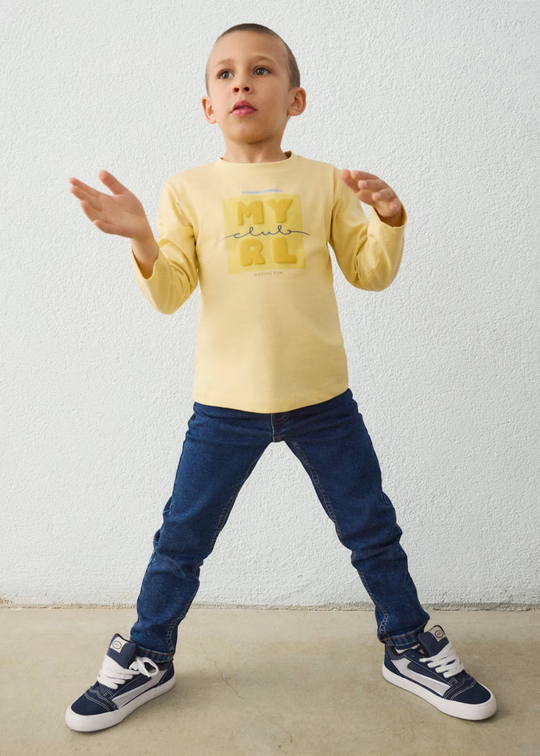 Blugi Denim Inchis Skinny pentru Baieti 4516 – Mayoral