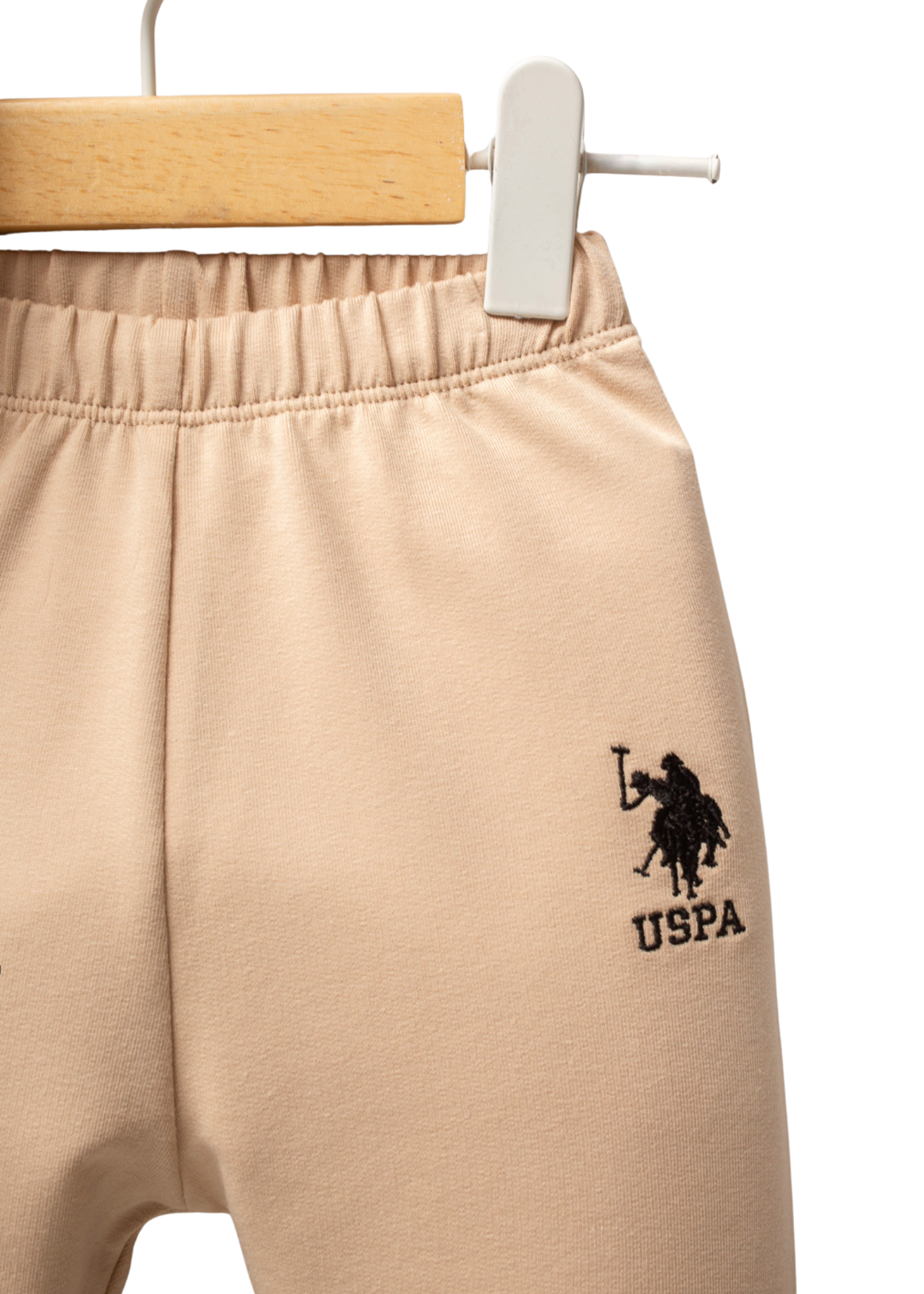 Trening 2 Piese Alb cu Bej USB2548 V1 Us Polo Assn