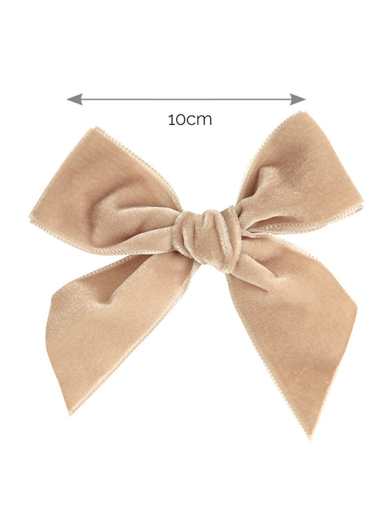 Clama de Par cu Funda din Catifea Maro pentru Fetite 50950000 – Condor